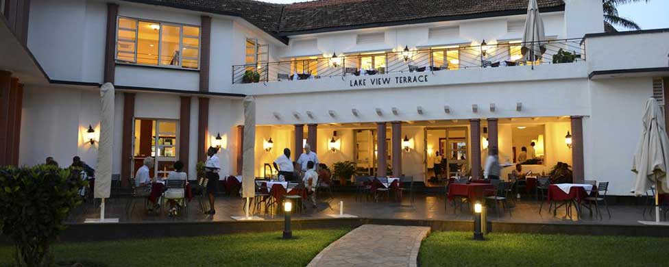 View of the Lake Victoria Hotel
